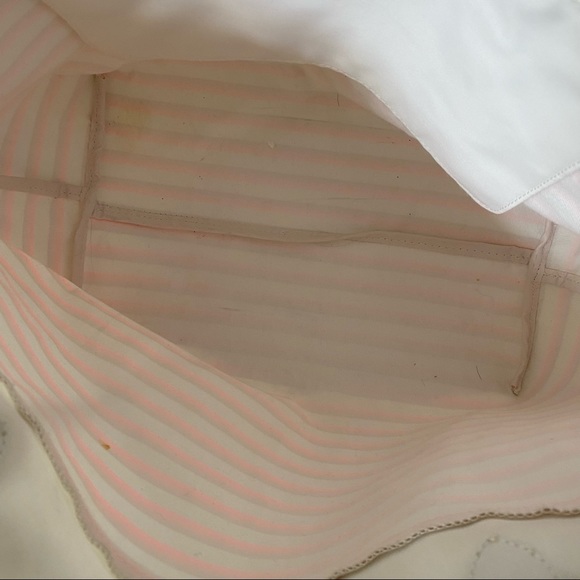 Longchamp Le Pliage Neon Stripe Mariniere Tote Bag - Picture 9 of 12